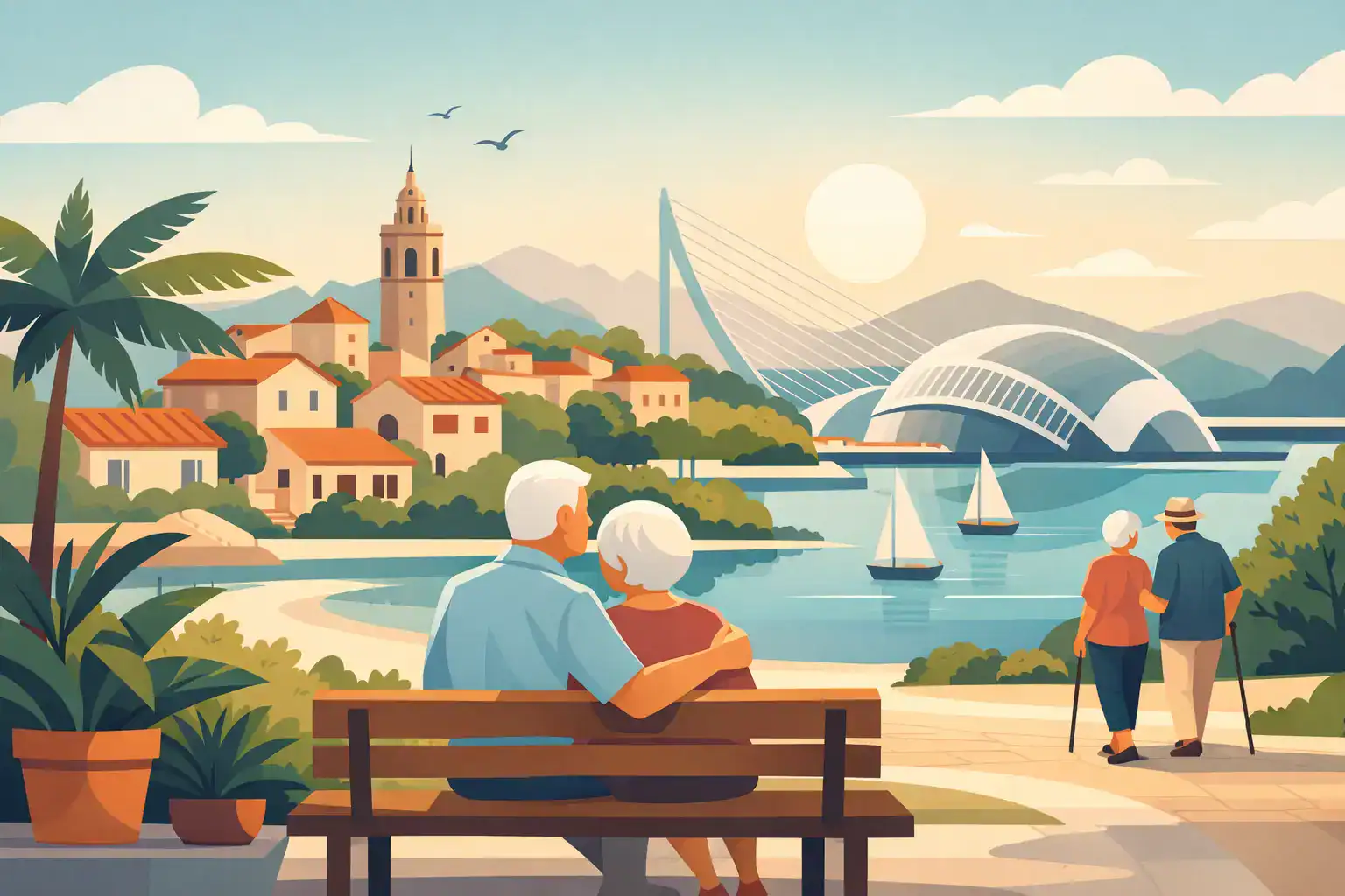 Best Neighborhoods for Retirees in Valencia